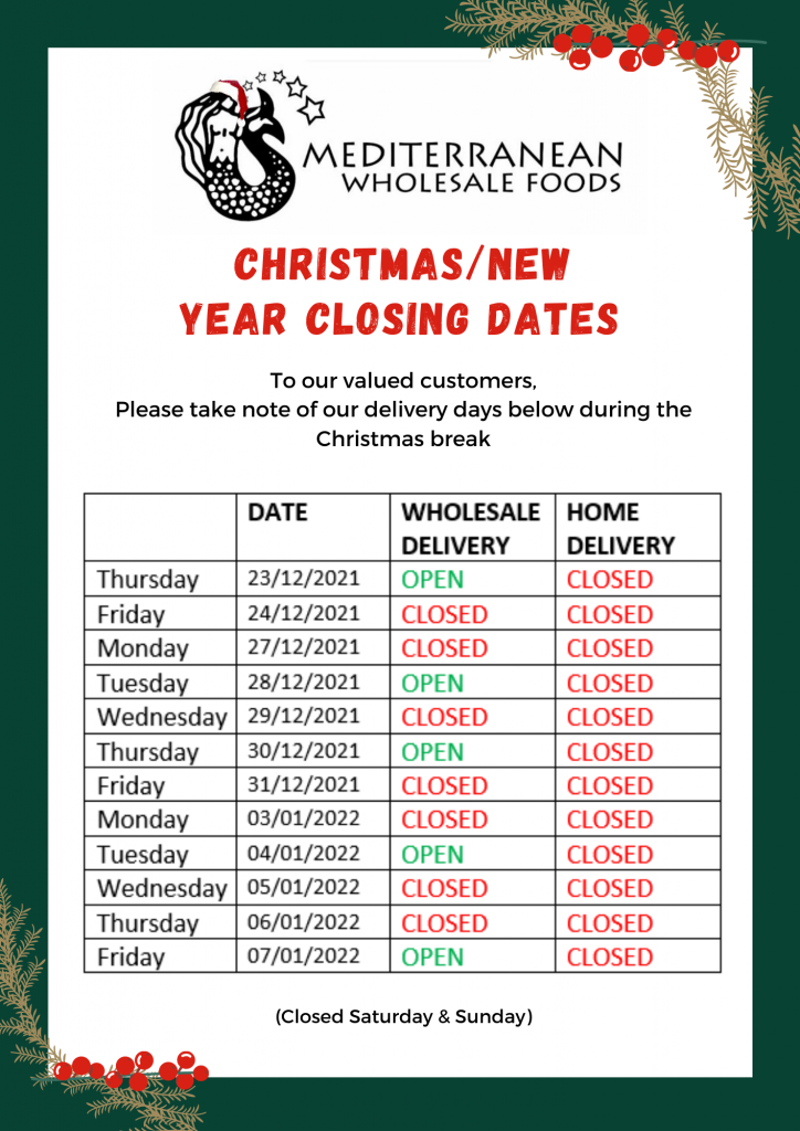 Christmas and New Year Trading Hours